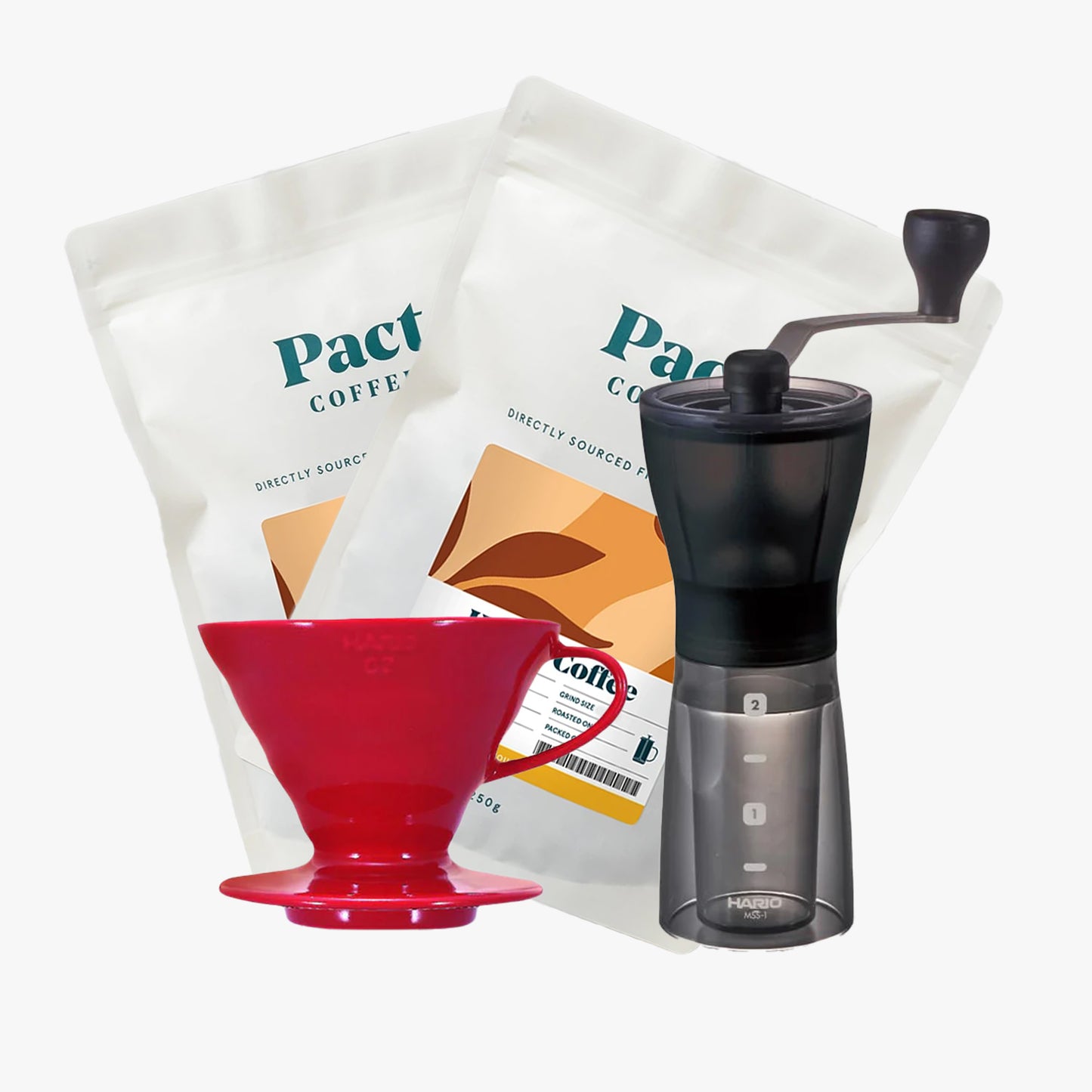V60 Ultimate Coffee Starter Kit - Pact Doppio